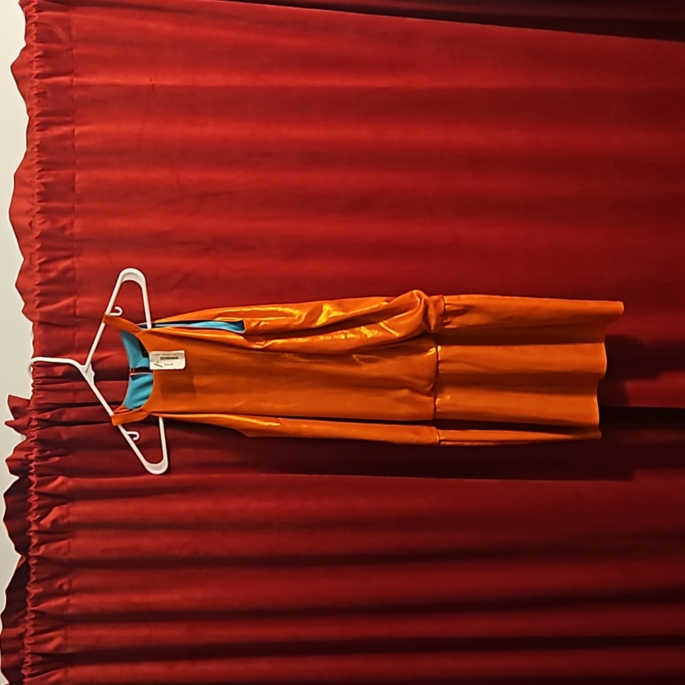 Laundry- orange dress size 6